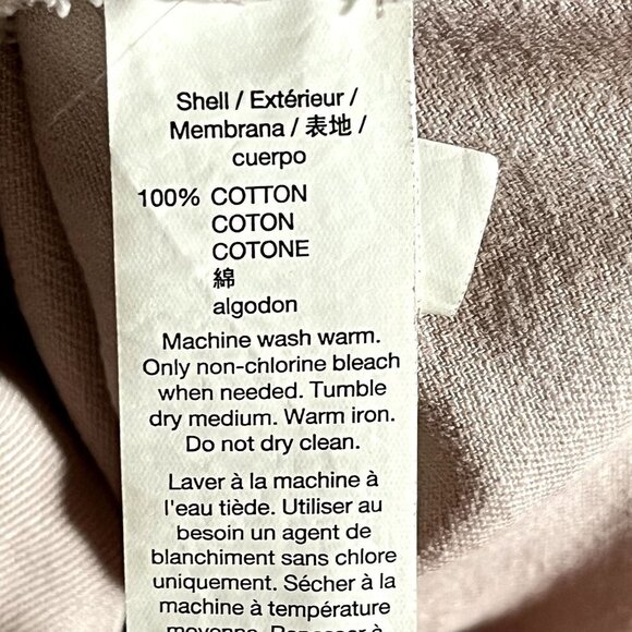 the Gap Pink Canvas Jacket Size Medium - Picture 4 of 4